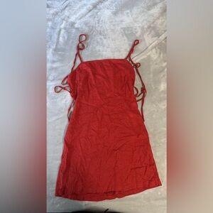 Cute corset back dress